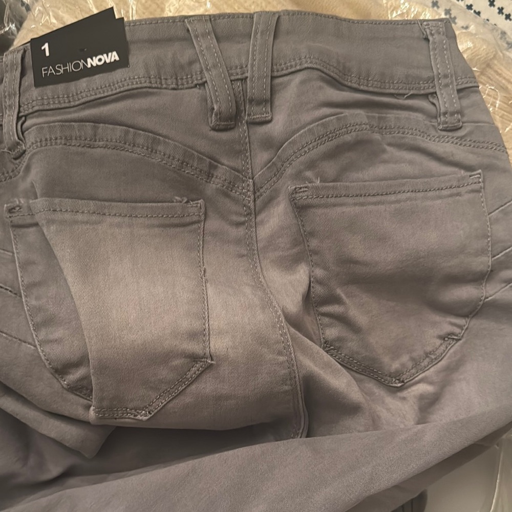 Fashion Nova Charcoal Denim